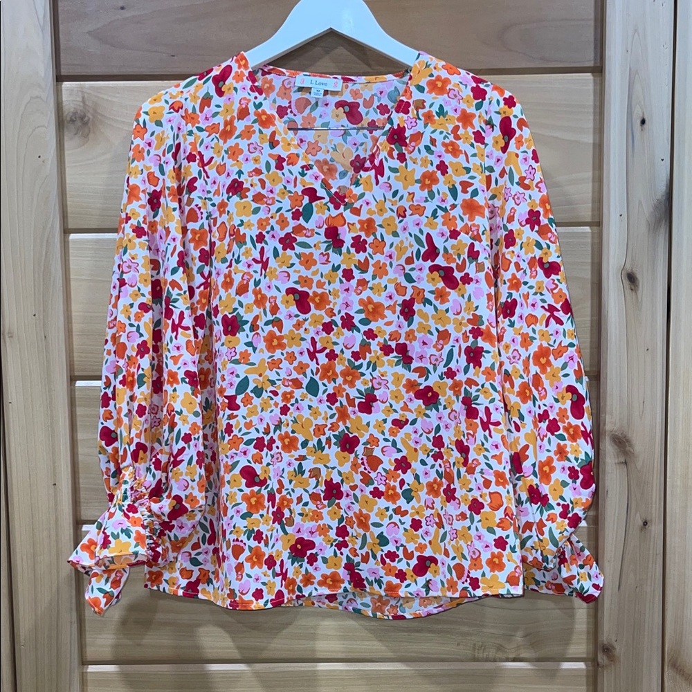 Love Multicolor Floral Blouse